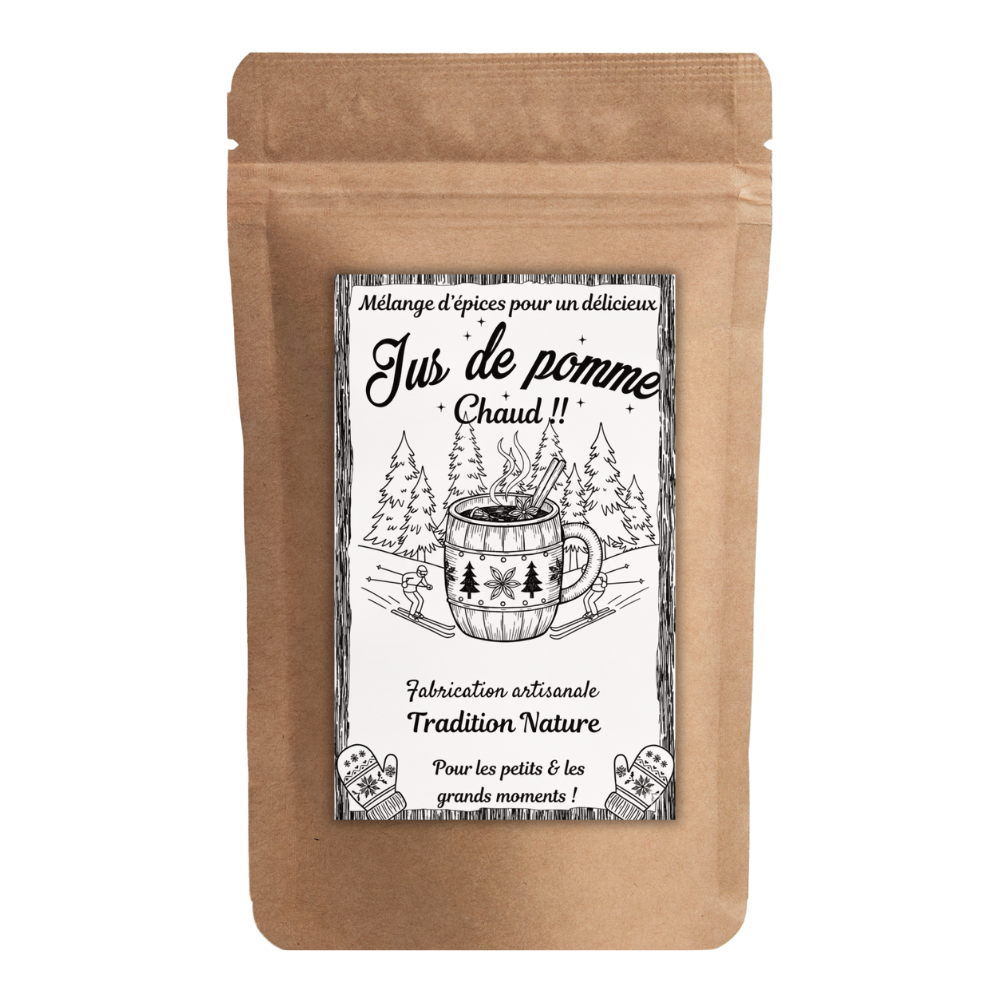 Jus de pomme chaud - 75g (Tradition Nature)