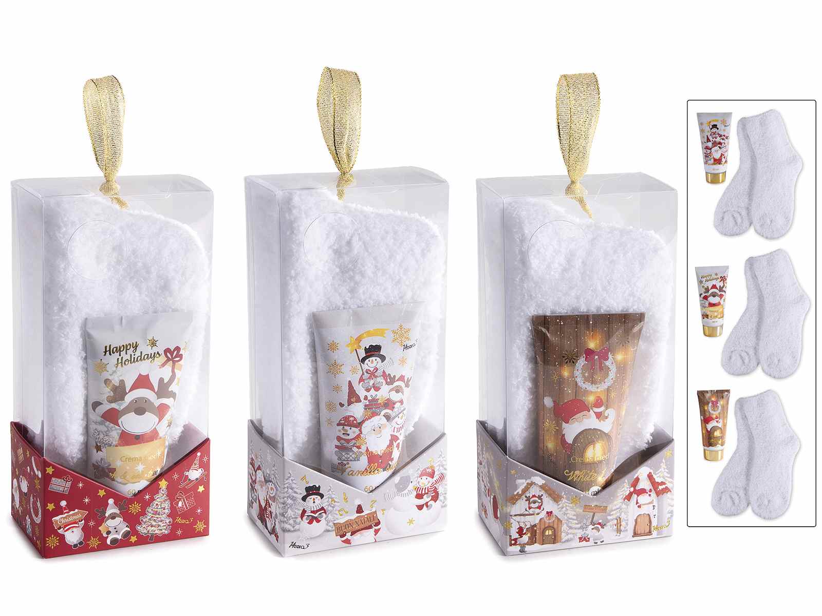 Duo détente – chaussettes douces & crème pour les pieds