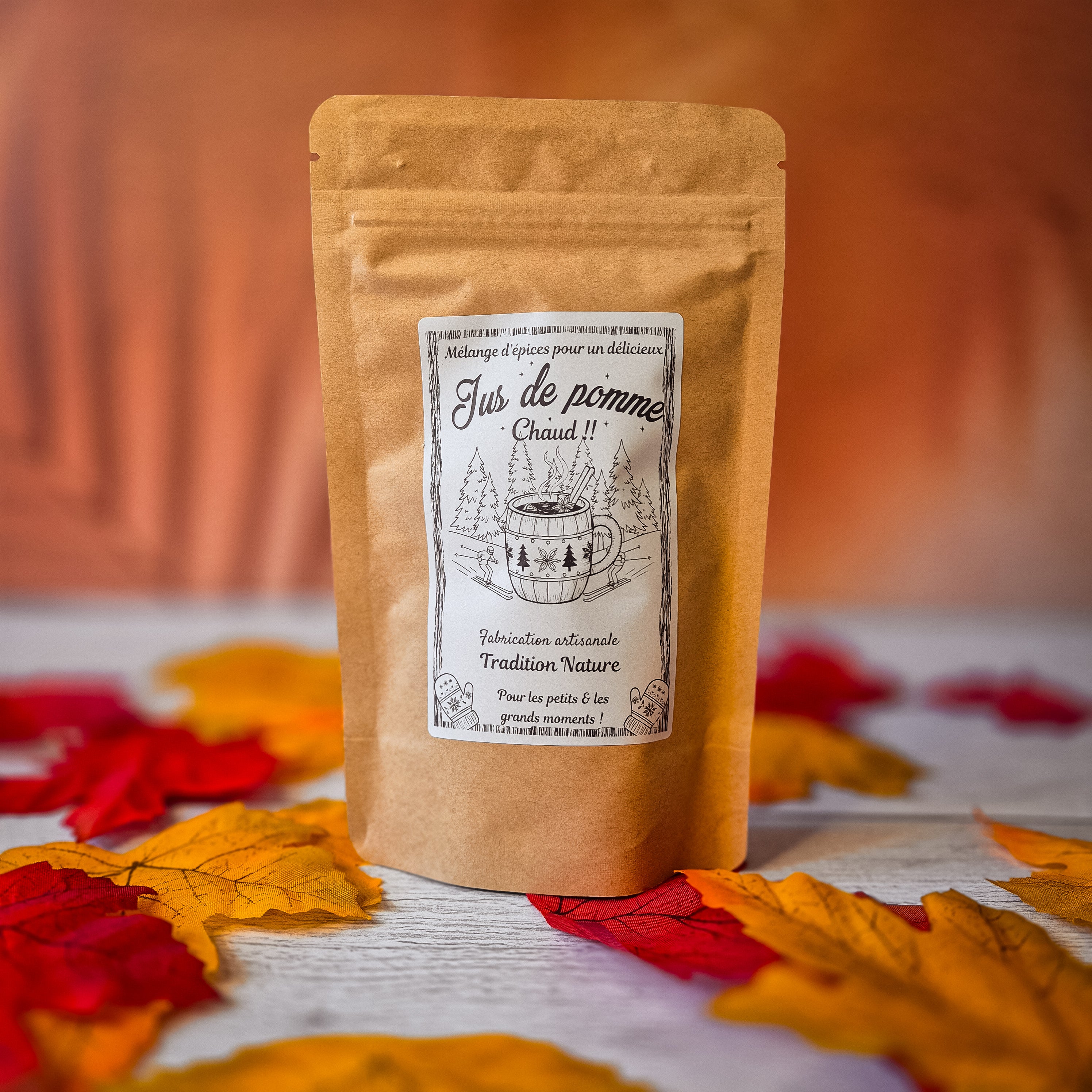 Jus de pomme chaud - 75g (Tradition Nature)