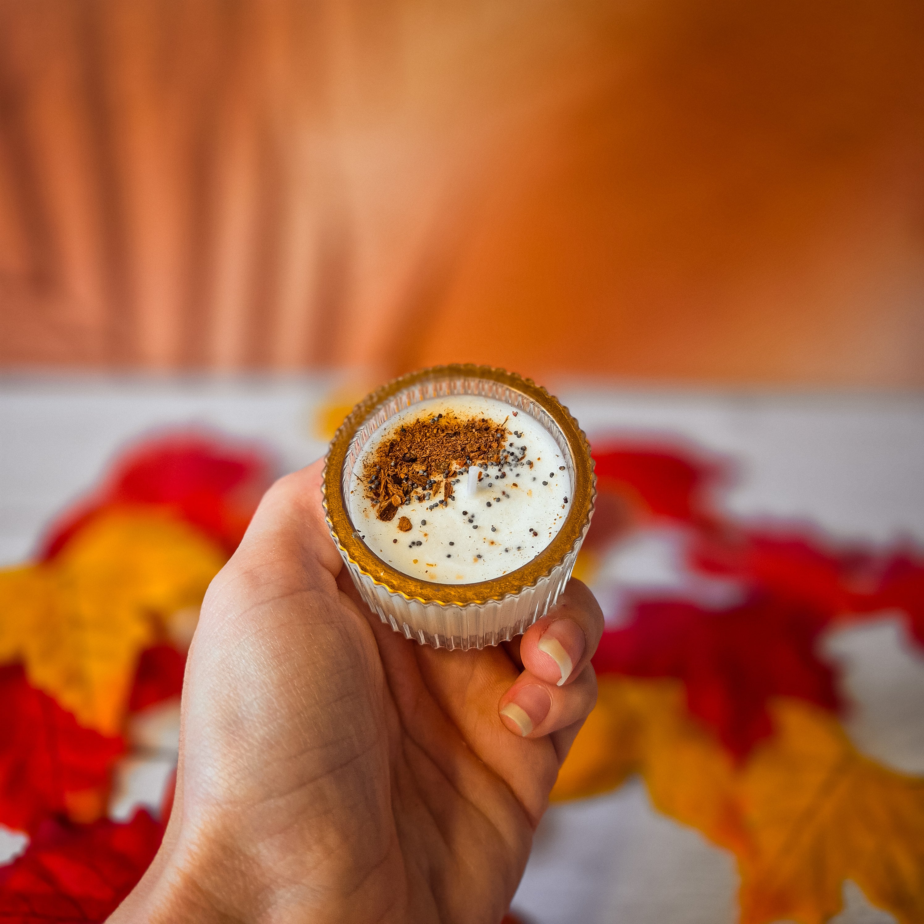 Mini bougie naturelle – Cèdre & bois de santal